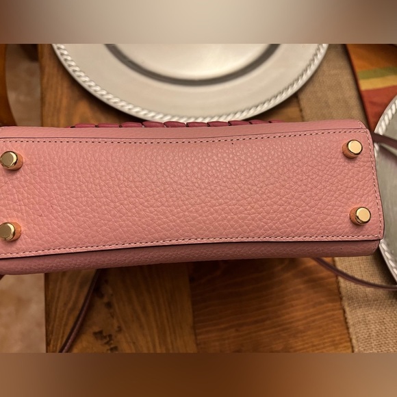 🎉HOST PICK🎉 Coach Mini Lane Top Handle With Whipstitch. Like New. Used Once. - Picture 3 of 9